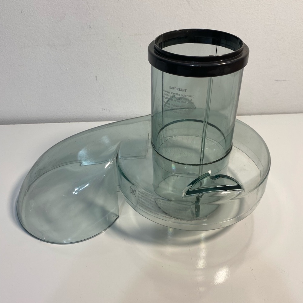 Breville Juice Fountain JE98XL Replacement Parts Top Lid Chute Cover
